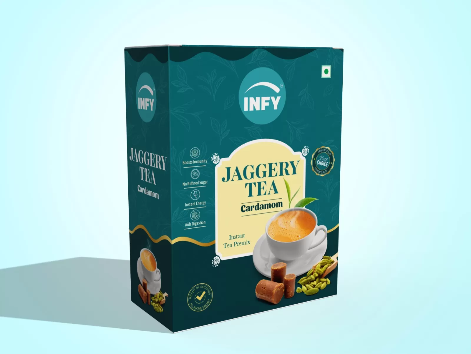 INFY Cardamom Instant Tea