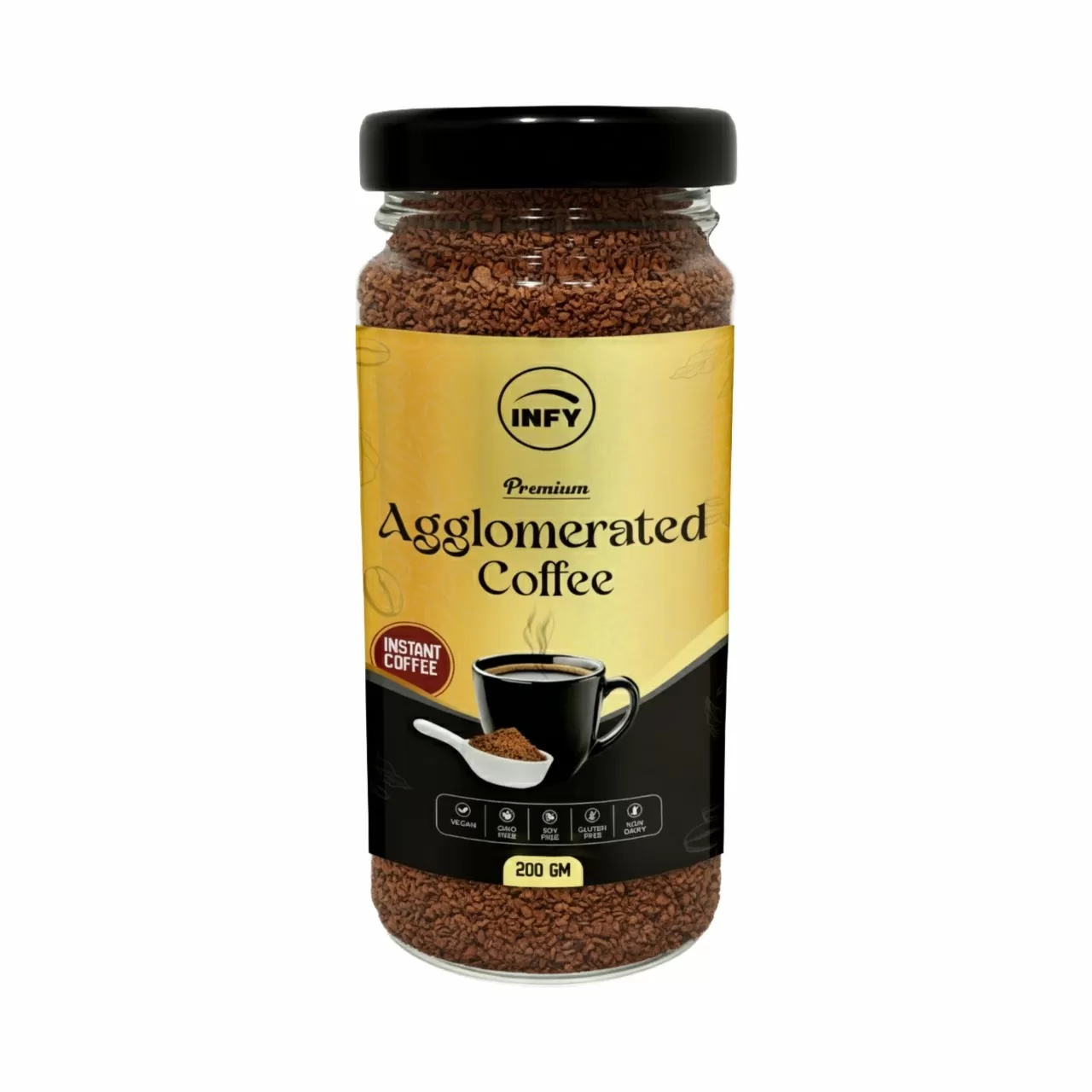 INFY Agglomerated Instant Coffee